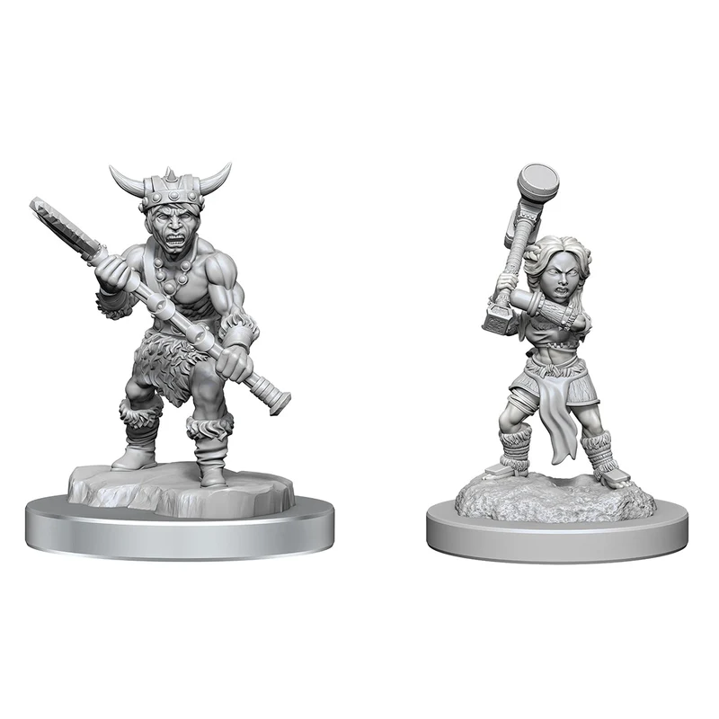 Wizkids D&D Nolzurs Marvelous Miniatures Halfling Barbarians