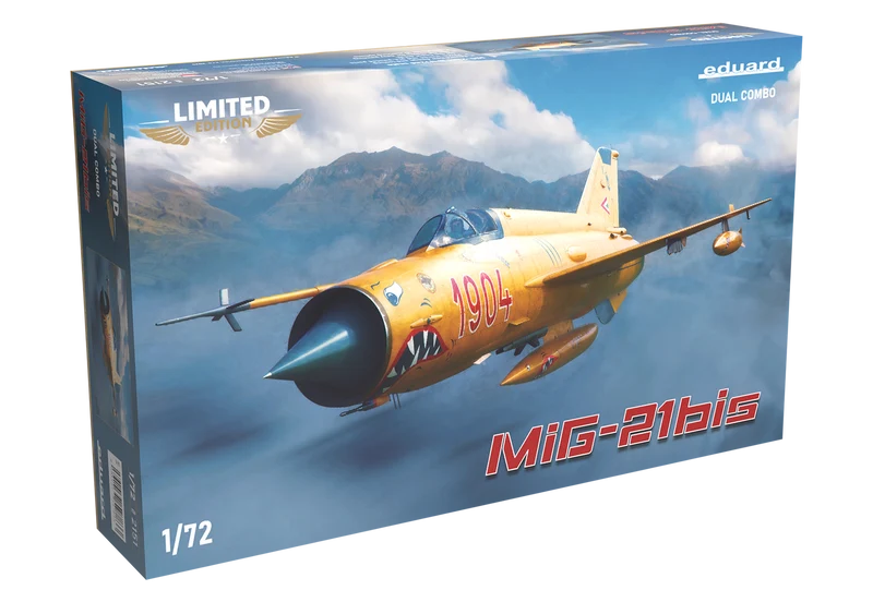 Eduard 1/72 MiG-21bis Dual Combo Model Kit