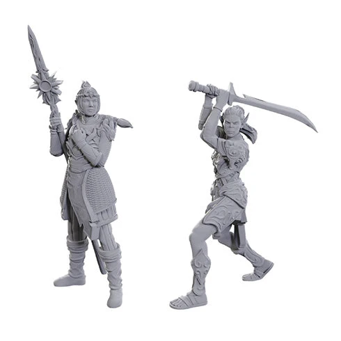 Wizkids D&D Nolzur's Marvelous Miniatures: Special Edition - Baldur's Gate 3: Lae'zel & Shadowheart