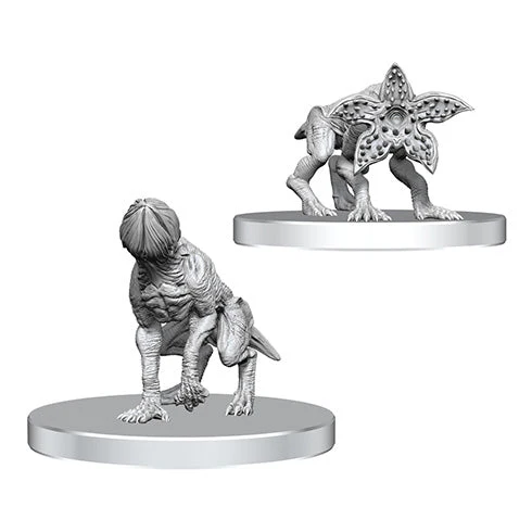 Wizkids Stranger Things Unpainted Miniatures: Demodogs