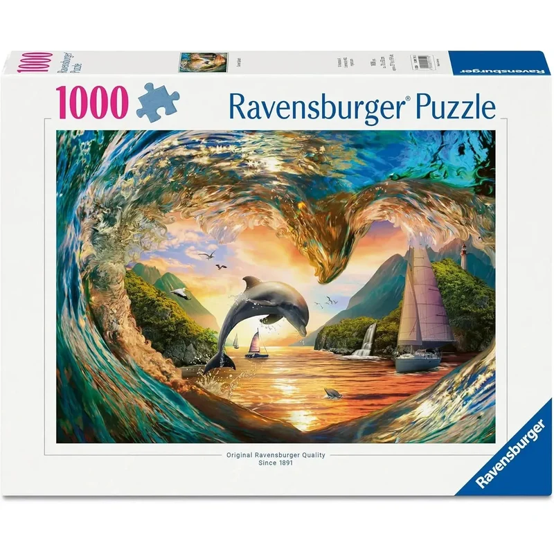 Ravensburger 1000-Pieces Sunset Splash Puzzle