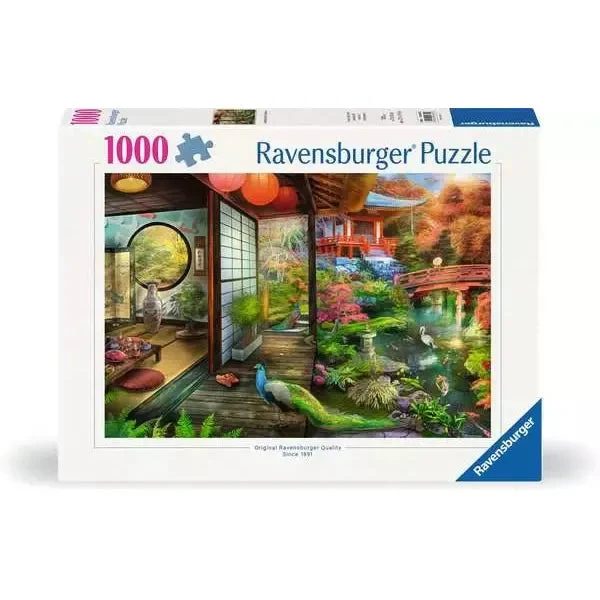 Ravensburger 1000pc Japanese Garden Teahouse Puzzle