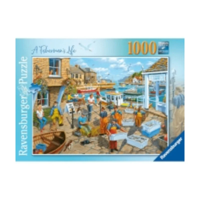 Ravensburger 1000pc Fishermans Life Puzzle
