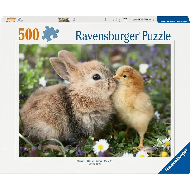Ravensburger 500pc Rabbit and Chick Puzzle