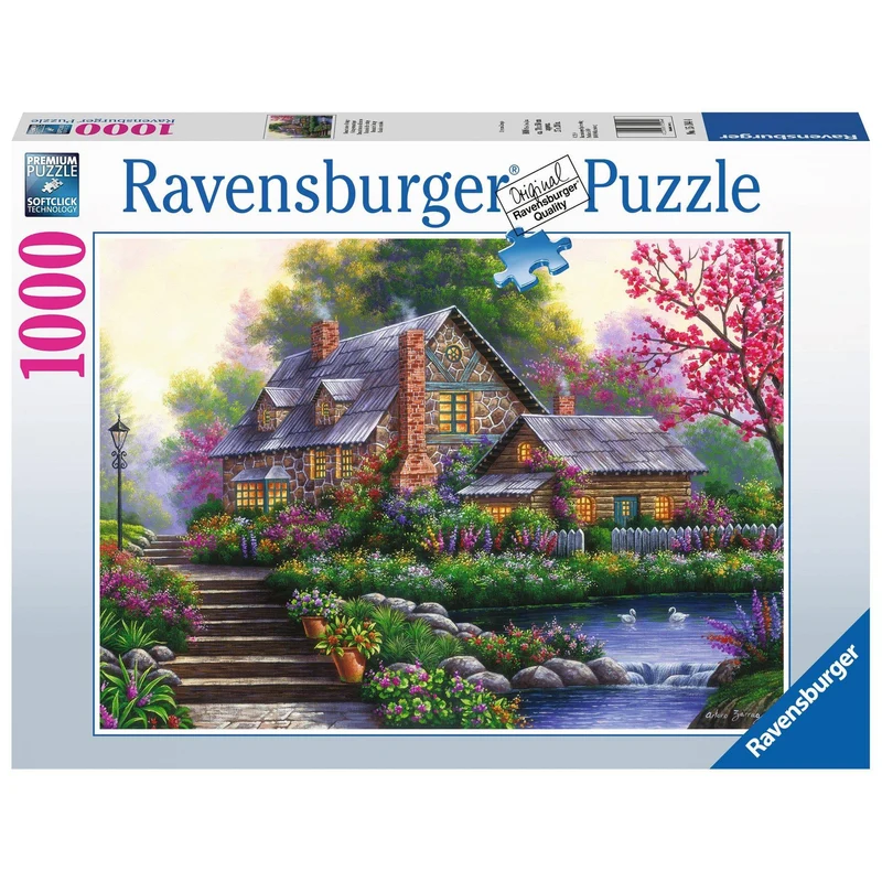 Ravensburger 1000pc Romantic Cottage Puzzle