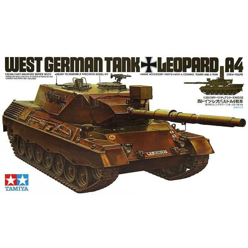 Tamiya 1/35 West German Tank Leopard A4