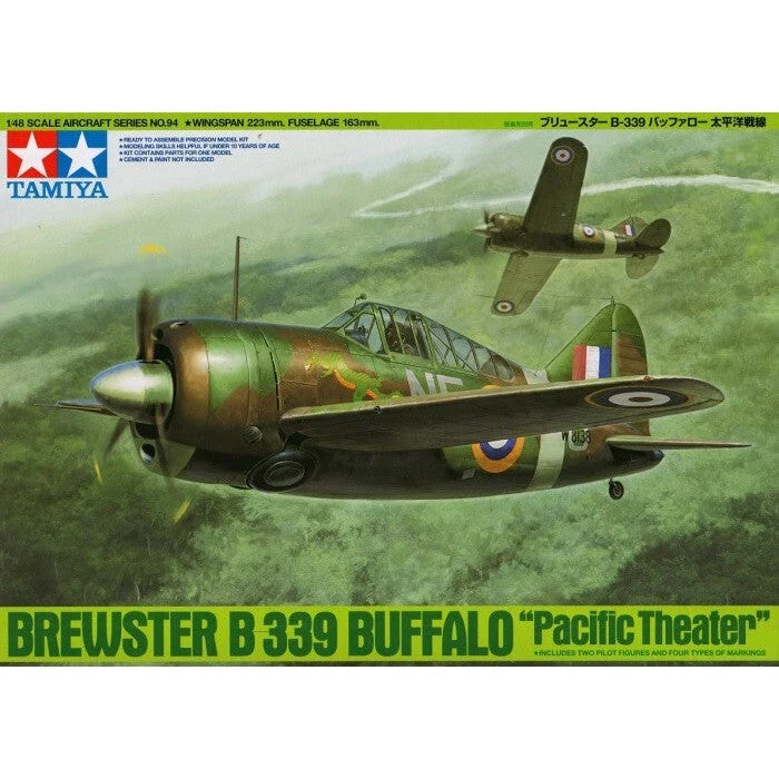 Tamiya 1/48 Brewster B339 Buffalo Pacific Theater