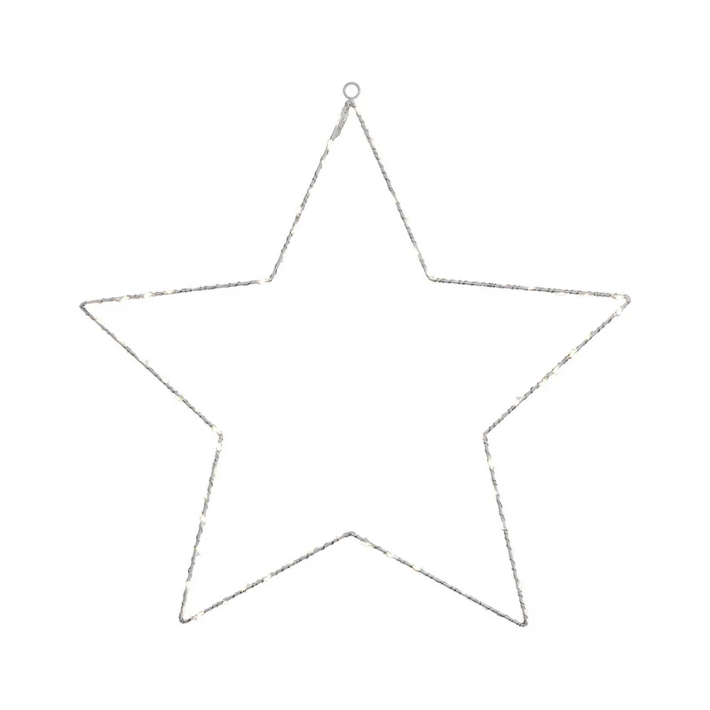Jingle Jollys Christmas Lights 50cm Star 70 LED Xmas Decorations