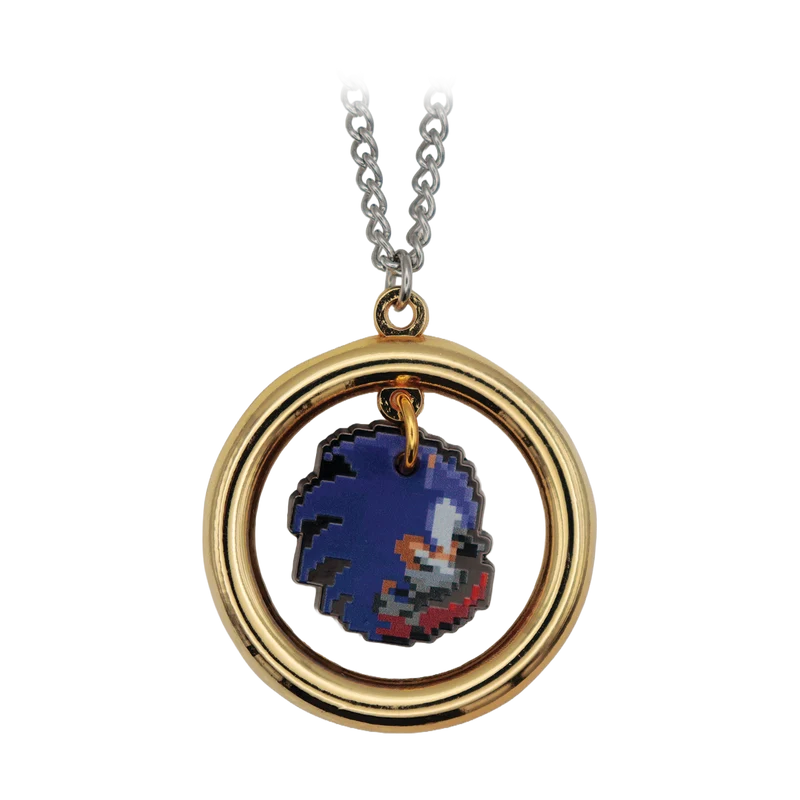 Sonic The Hedgehog Ring Necklace - Limited Edition