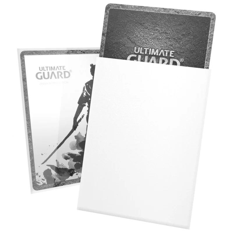 Ultimate Guard Katana Standard Size Sleeves 66 x 91mm White 100ct
