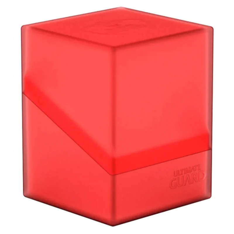 Ultimate Guard Boulder Deck Case 100+ Standard Size Ruby