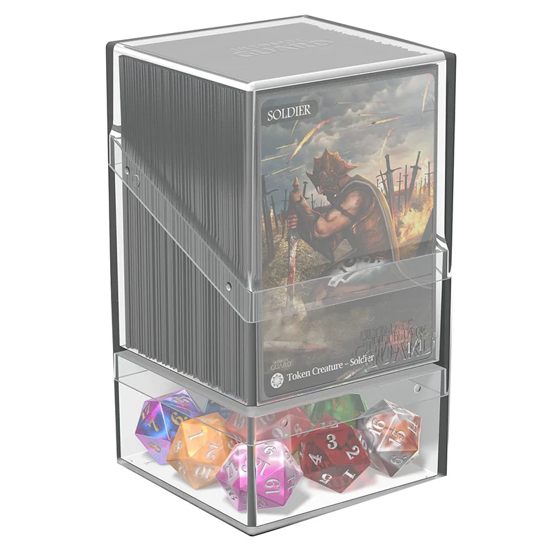 Ultimate Guard Boulder n Tray 100+ Clear Deck Box