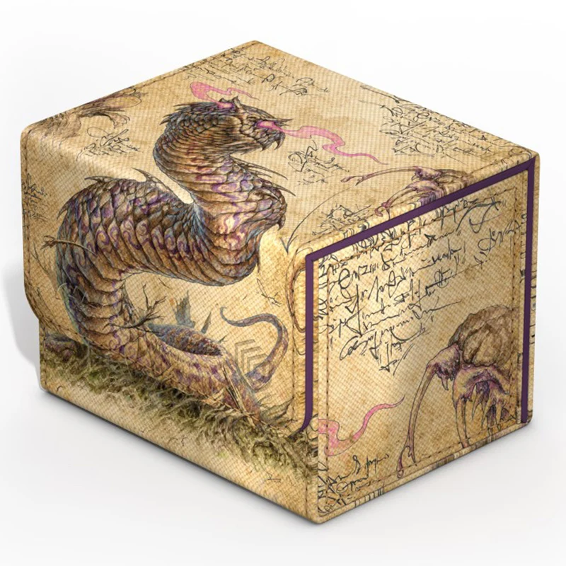 Ultimate Guard Sidewinder 100+ Xenoskin Deck Box - MTG Bloomburrow - Rottenmouth Viper