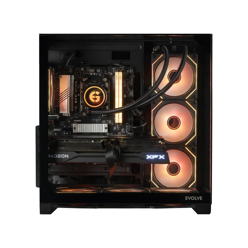 Evolve Gaming | INFERNO | Ryzen 7 7800X3D | RX 9070 16GB | Premium Desktop Gaming PC