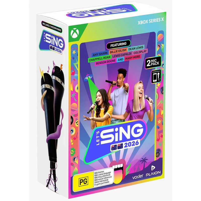 Let's Sing 2026 2 Mic Bundle