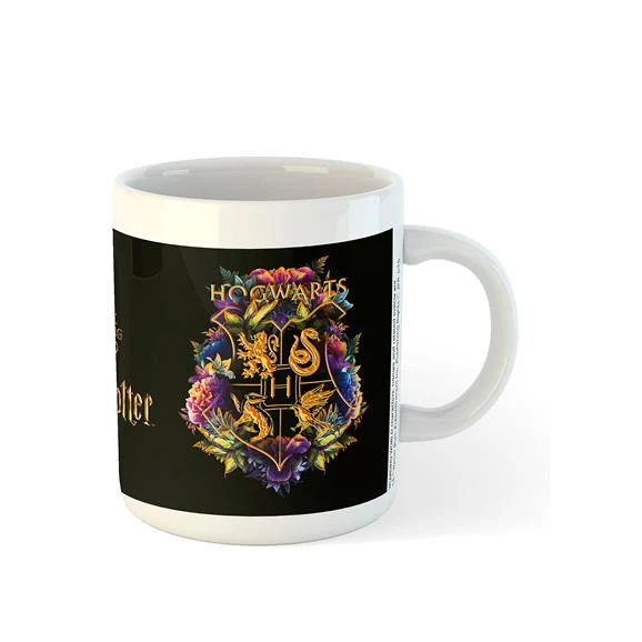 Harry Potter - Floral Crest Mug