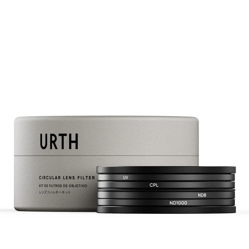 Urth 95mm UV, Circular Polarizing (CPL), ND8, ND1000 Lens Filter Kit (Plus+)