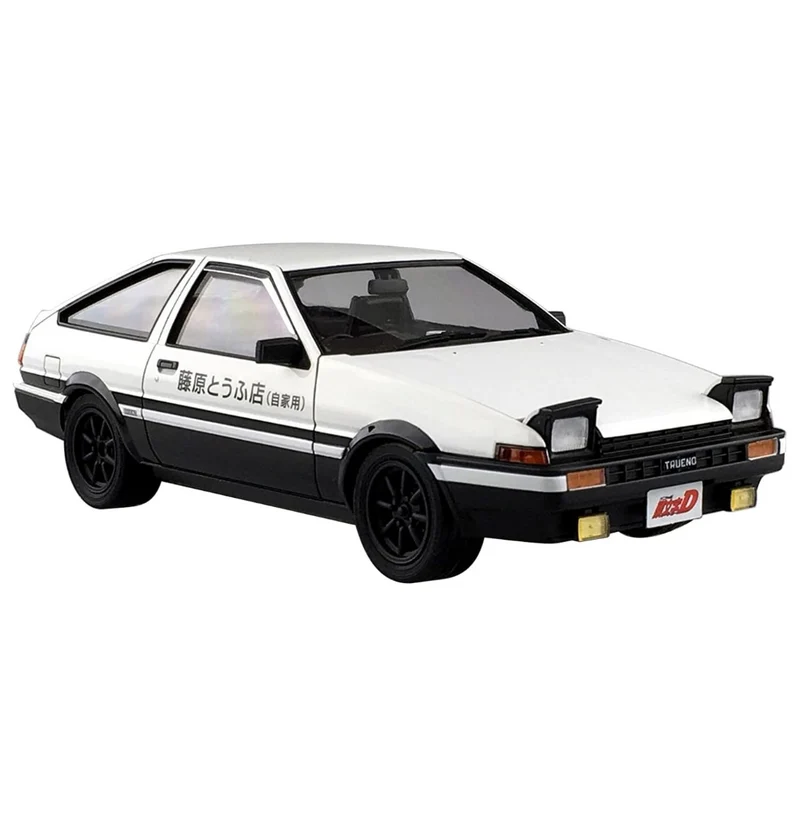 Aoshima 1/24 Initial-d Takumi Fujiwara Toyota Trueno Comics Vol.1 Ver. '86
