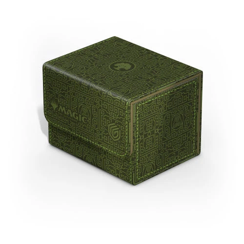 Ultimate Guard Sidewinder 100+ XenoSkin Deck Box - Magic MTG Avatar - Mana Symbol Green