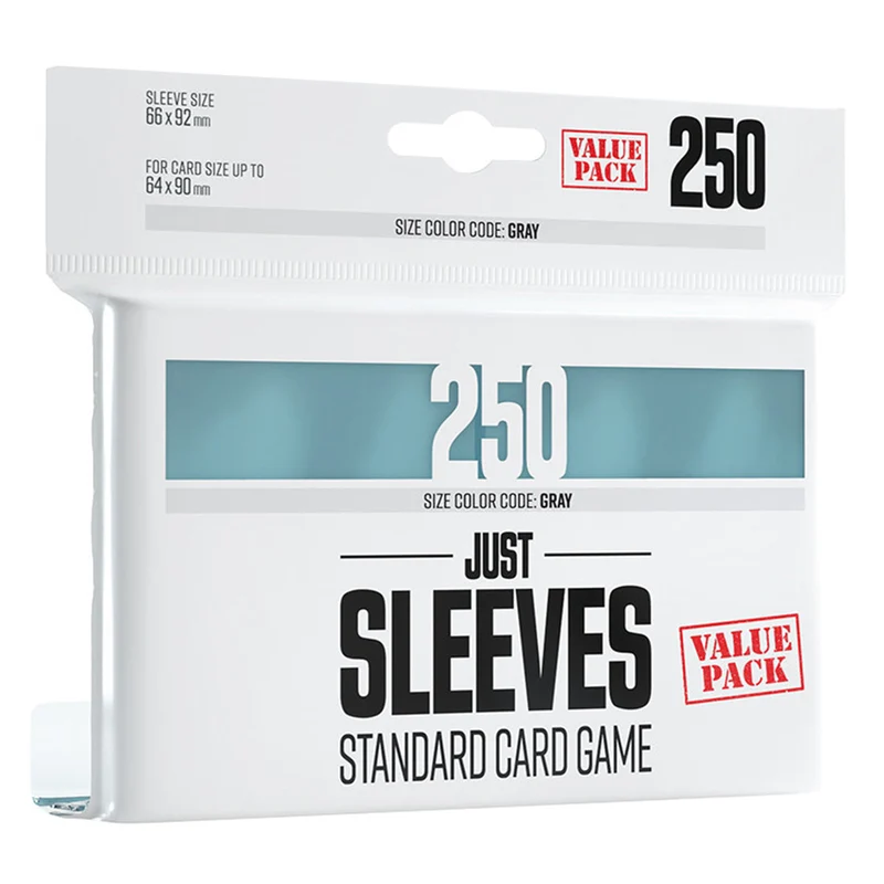 Gamegenic Just Sleeves Value Pack Clear 250ct