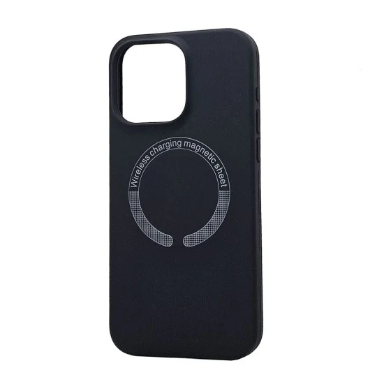 Magsafe Silicone Case For iPhone 16 (black)