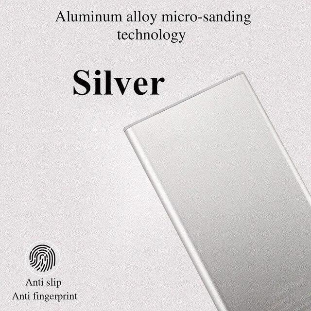 Solor Power Bank 30000mAh Powerbank External Battery Portable for All Smartphone Bank Waterproof Support Quick Charging
