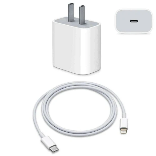 Ensemble Type-C - Lightning avec bloc 20w
