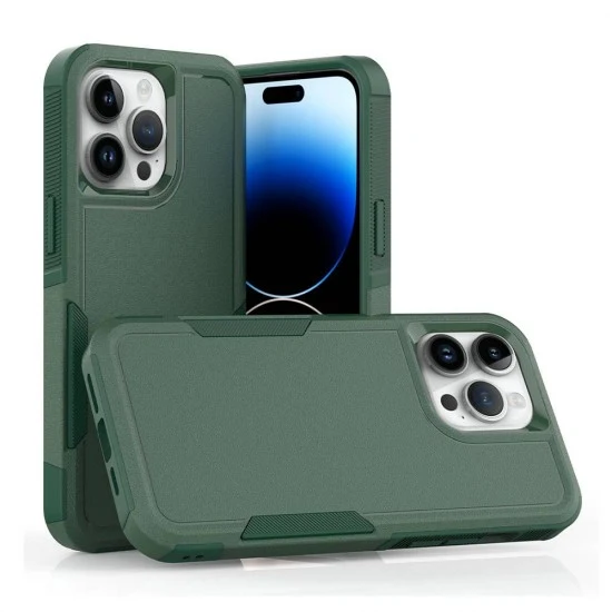 Traveler Hybrid Case For iPhone 12 / 12 Pro (green)