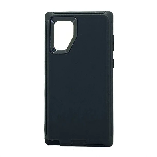 Defender Case w/ Clip For Samsung Note 10 Plus (black)
