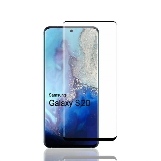Curved Glass For Samsung Galaxy S20 Plus (black)