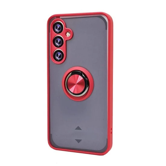TPU Case w/ Magnetic Ring for Samsung A24 4G (red)