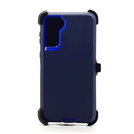 Defender Case w/ Clip For Samsung S22 (blue)