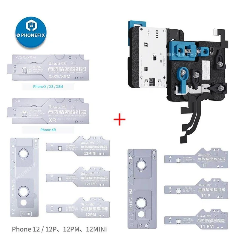 Calibrateur de précision QianLi ToolPlus Lattice Face pour iPhone X-15 Pro Max