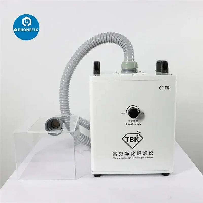 Extracteur de fumées TBK pour soudage, gravure laser, épurateur d'air