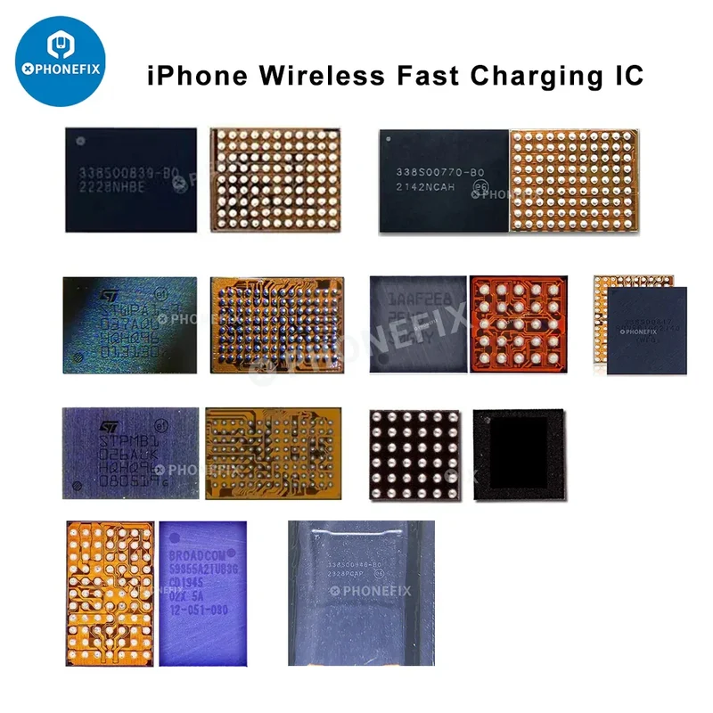 Puce de chargeur rapide sans fil pour iPhone, circuit intégré de chargement USB