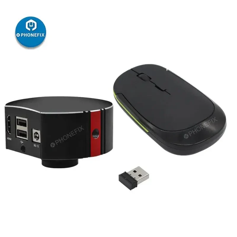 Caméra de microscope industriel HDMI H300 pour la réparation de soudure de téléphones