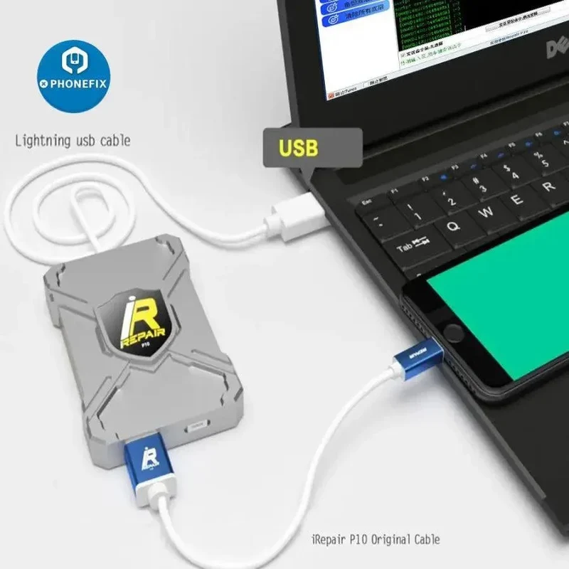 Boîtier de déverrouillage iRepair BOX P10 DFU pour iPad et iPhone 6, 7, 7P, 8 X
