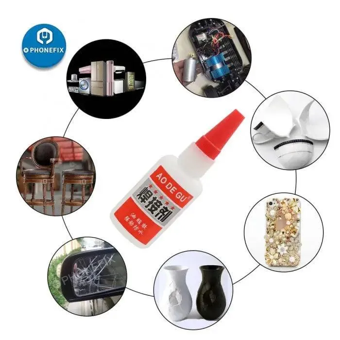 Super agent de soudage pour chaussures en plastique, métal, caoutchouc, colle à séchage instantané