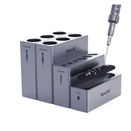Coffret de rangement en alliage d'aluminium QianLi ToolPlus iCube RELIFE RL-001F