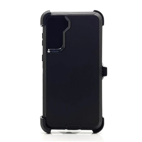 Defender Case w/ Clip For Samsung S22 (black)