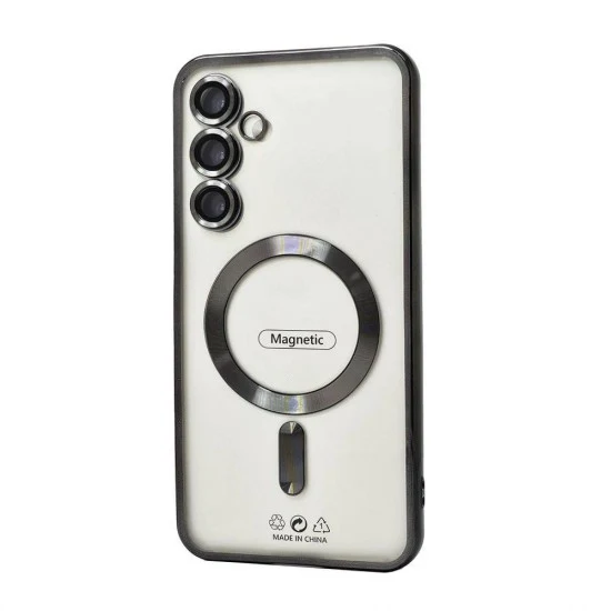 Electroplated Magsafe TPU Case for Samsung Galaxy S23 Ultra (black)