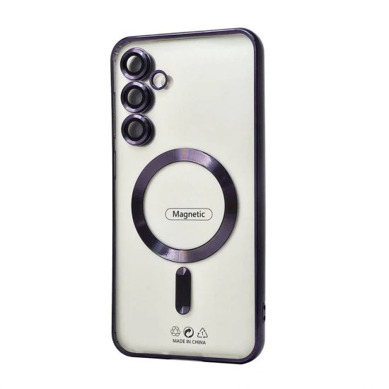 Electroplated Magsafe TPU Case for Samsung Galaxy S23 (purple)