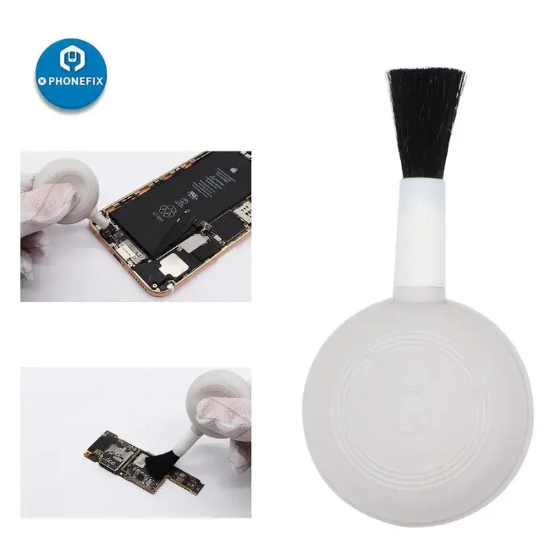Brosse soufflante 2 en 1 pour nettoyer la poussière et les poussières des claviers et des appareils photo