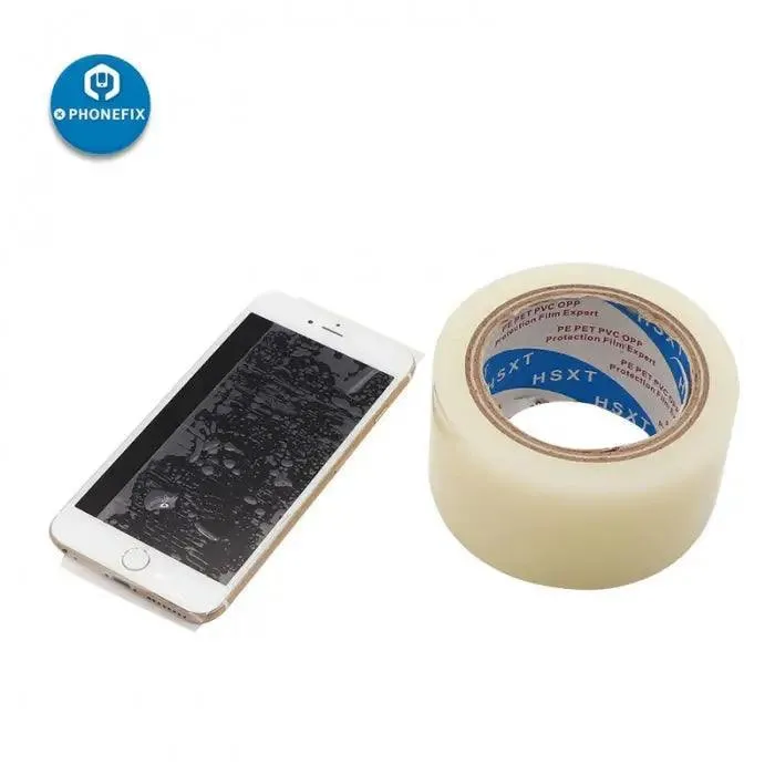 Outil de collage pour écran LCD, film PE, ruban adhésif anti-poussière pour écran de téléphone