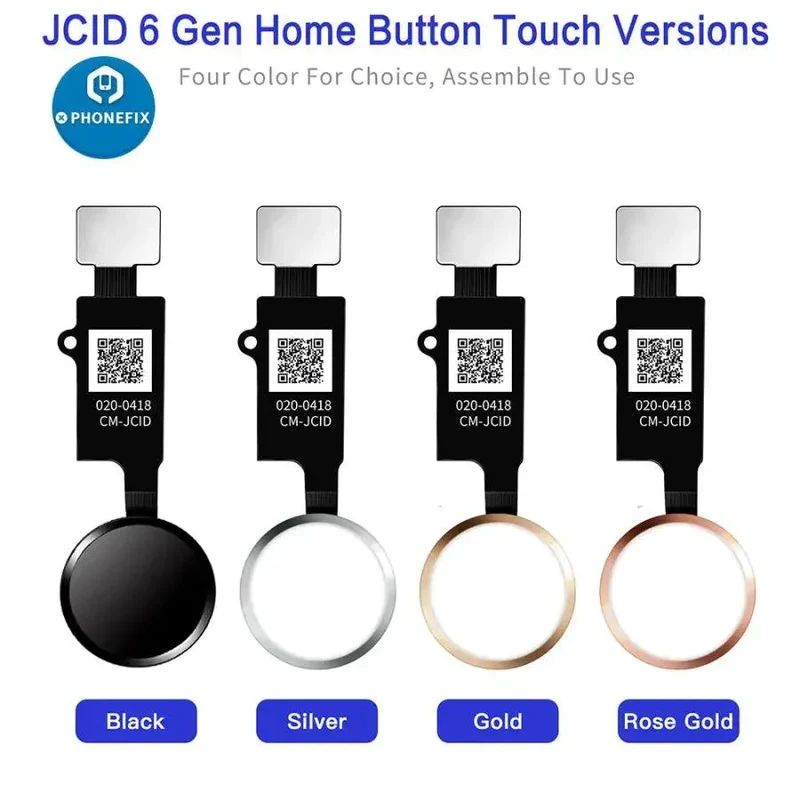 Câble flexible JC 3D pour bouton d'accueil et empreintes digitales pour iPhone 7, 7P, 8 et 8P