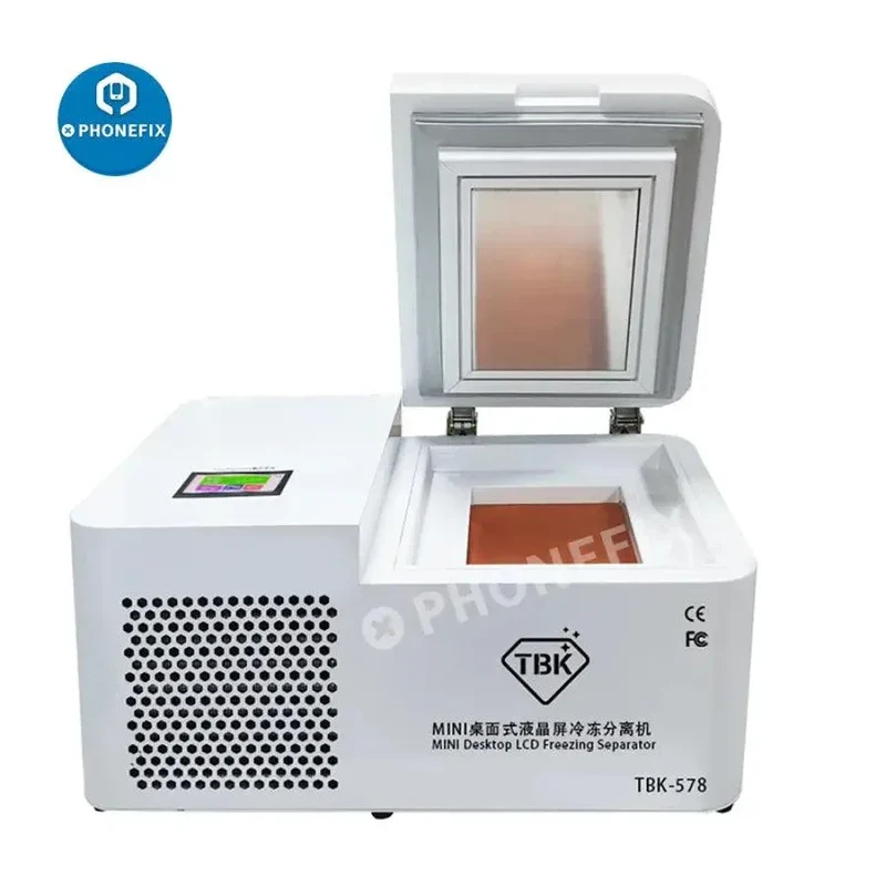 Mini-machine de plastification et de séparation de congélation pour écran LCD de bureau TBK-578