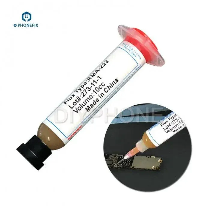 Pâte à souder BGA en seringue OEM RMA-223 NC-559-ASM Flux