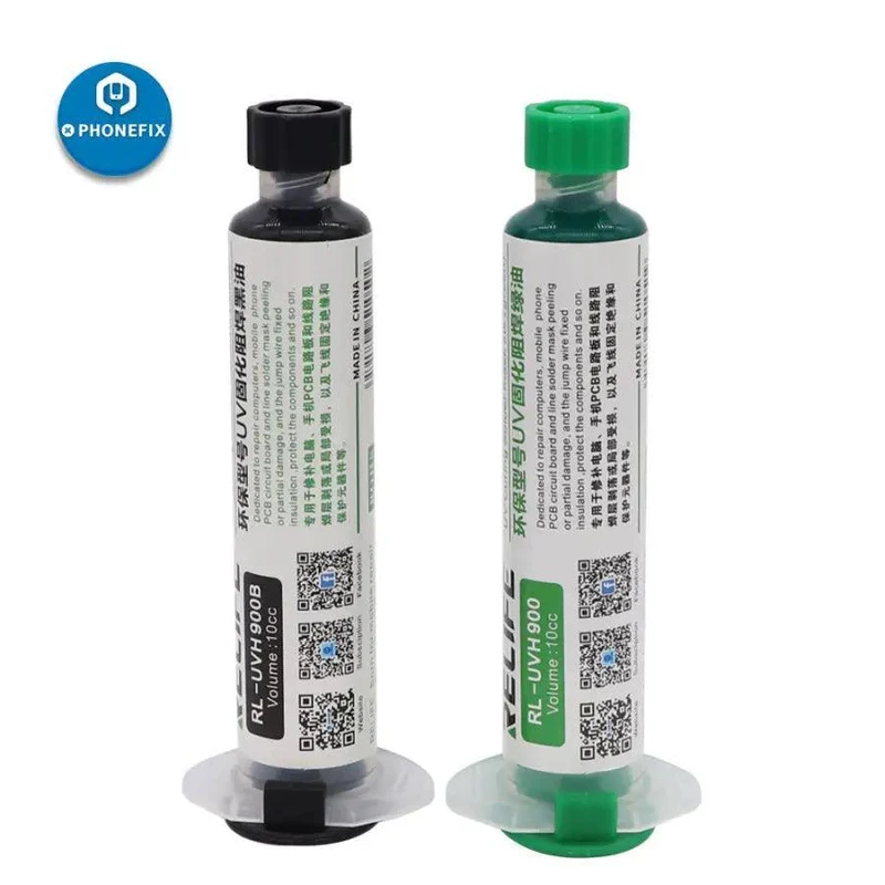 Encre de masque de soudure à séchage UV pour circuits imprimés Relife RL-UVH900