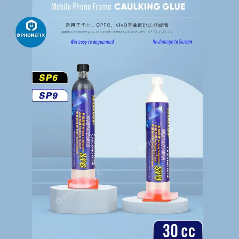 Colle adhésive liquide pour cadre central d'écran LCD 30 ml