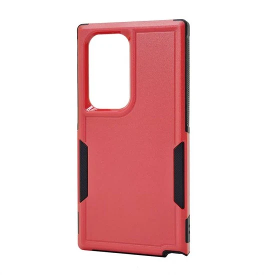 Traveler Hybrid Case For Samsung S23 FE (red)